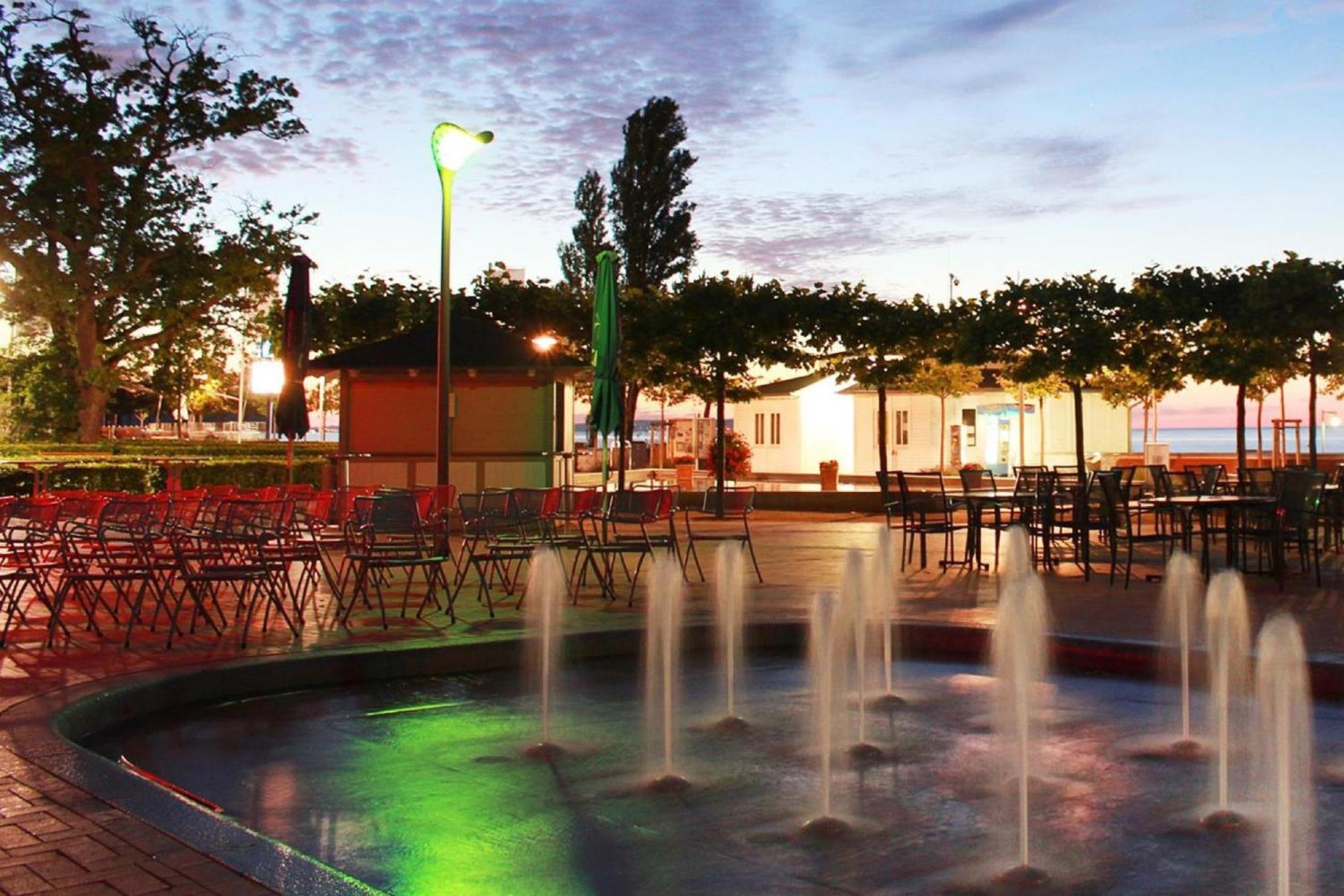 Terrasse, Gratis Nutzung Vom Ahoi Erlebnisbad Und Sauna In Sellin - Meeresblick Fewo 32 Goehren  Ngoại thất bức ảnh